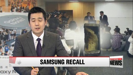 Samsung announces global recall of Galaxy Note 7