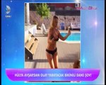 Hülya Avşar'dan bikinili dans