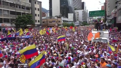 Opposition floods Caracas in giant anti-Maduro protest