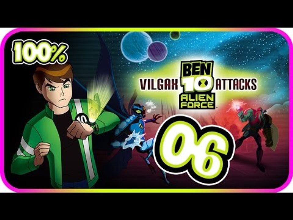 Ben 10 Alien Force: Vilgax Attacks Walkthrough Part 6 (X360, Wii, PS2, PSP) 100% Terradino Boss