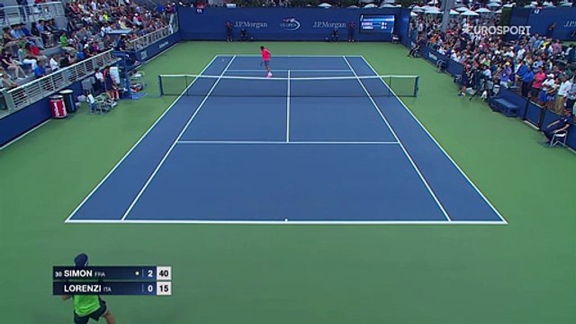 ABD Açık: Gilles Simon - Paolo Lorenzi (Özet)