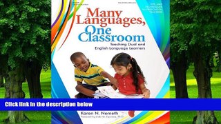Big Deals  Many Languages, One Classroom: Teaching Dual and English Language Learners  Best Seller