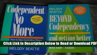 [Get] Codependent No More and Beyond Codependency Free New