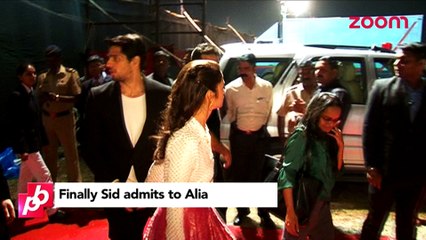 Sidharth Malhotra Confesses About Alia Bhatt-Bollywood News