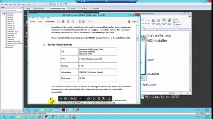 Installation of Promisec Endpoint manager- Part  1
