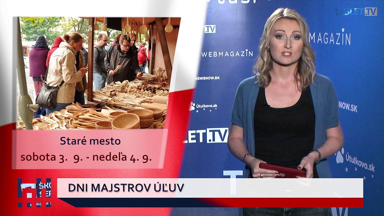 POĎ VON: Slovak Geoawards, Dni majstrov ÚĽUV a Plávanie cez Dunaj
