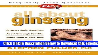 [Download] All About Ginseng Free Books
