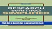 Read Research Writing Simplified: A Documentation Guide (7th Edition)  PDF Online