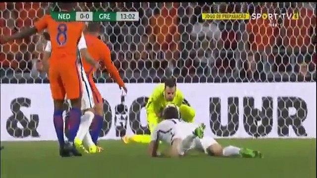 Netherlands vs Greece 1-2 All Goals & Highlights [1.9.2016] Friendlies