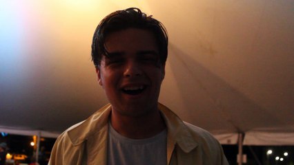 Michael Glaysher  cuts an ad for Elvis Week 2016