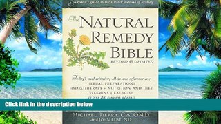 Big Deals  The Natural Remedy Bible  Best Seller Books Most Wanted