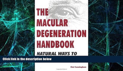 Must Have PDF  The Macular Degeneration Handbook: Natural Ways to Prevent   Reverse It  Free Full