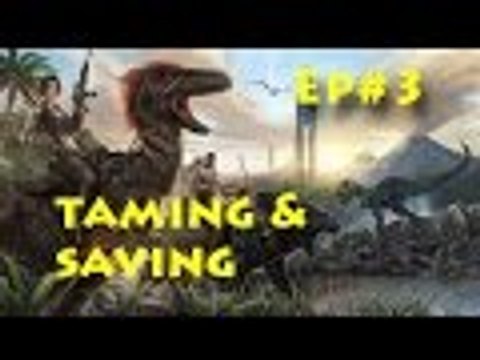 Xbox One Ark Survival Evolved Ep#3 Dodo tame Protecting our base