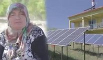 Almanya'da gördüğü güneş enerjisini köyüne getirdi