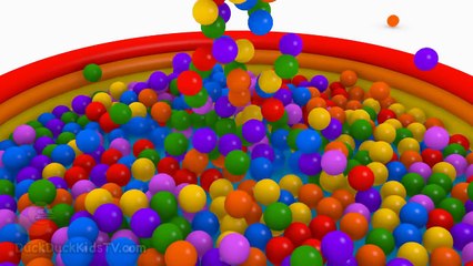 3D Color Ball Show for Kids Learn to Count Numbers 1 to 10 with Eggs Surprise 123 DuckDuckKidsTV