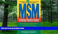 Big Deals  MSM: The Natural Pain Relief Remedy  Best Seller Books Best Seller