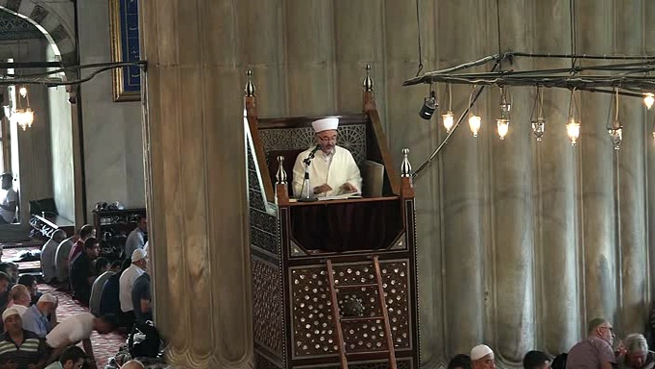 S.Ahmet Camii Cuma Vaazı 02.09.2016 Hasan Kara