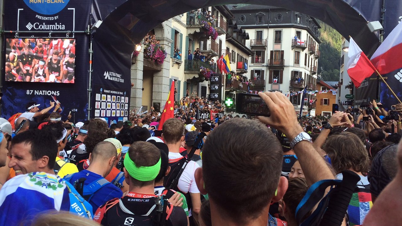 Départ UTMB 2016