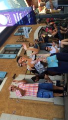 Arrivée UTMB 2016 Manu Huet