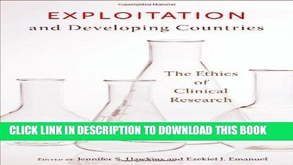 [PDF] Exploitation and Developing Countries: The Ethics of Clinical Research Full Online