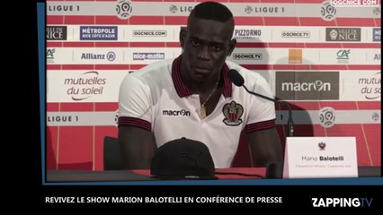 Mario Balotelli : Les meilleurs moments de sa première conférence de presse (vidéo)