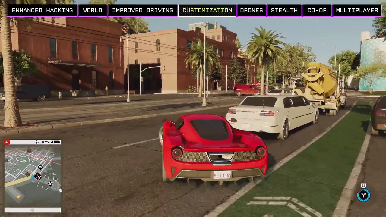 Watch Dogs 2 - Gameplay Walkthrough: Open World Free Roam with Multiplayer (Gamescom 2016)