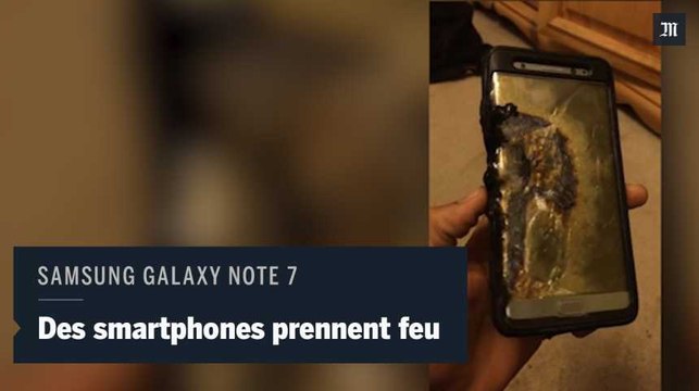 Des Galaxy Note 7 prennent feu : Samsung stoppe les ventes
