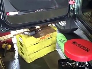 Another use for the Shure-Step in a Mechanic shop