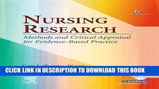 [PDF] Nursing Research: Methods and Critical Appraisal for Evidence-Based Practice Popular Online