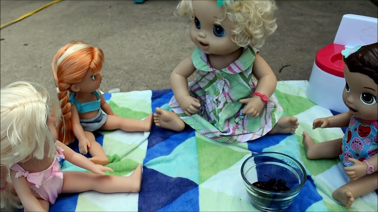 BABY ALIVE Potty Training TOILET MONSTER?! + poop baby doll