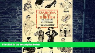 Big Deals  Fashions of the Thirties: 476 Authentic Copyright-Free Illustrations (Dover Pictorial