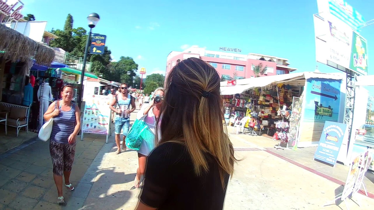 My Holiday in Sunny Beach. August 2016 / Action camera Eken h9