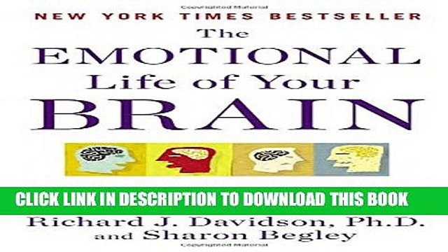 [Read] The Emotional Life of Your Brain: How Its Unique Patterns Affect the Way You Think, Feel,