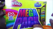Play-Doh Mega Pack Unboxing | 36 Fun Cans and Colors by Hasbro Toys!