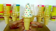 HELADOS DE PLASTILINA play doh/ Ice Cream en español con plastilina