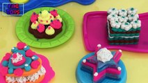 Play Doh Ice Cream Shop and Cake and Cupcakes Playset Playdough by Hasbro Toys