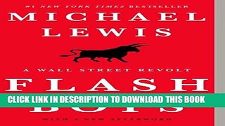 [PDF] Flash Boys: A Wall Street Revolt Full Online