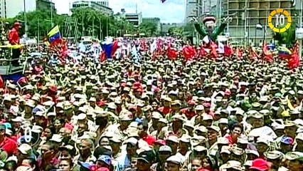 In 60 Seconds: Thousands March In Caracas