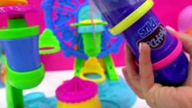 Playdoh Rainbow Cupcakes Maker Cupcake Celebration Ferris Wheel Playset - Cookieswirlc Video