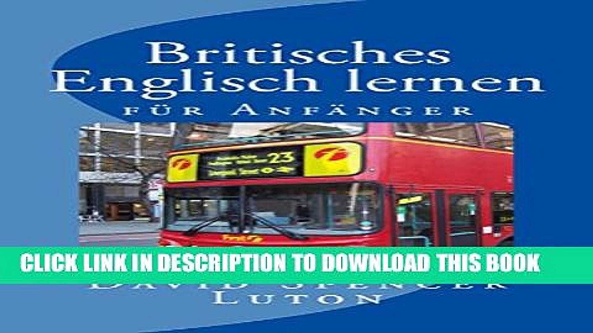 ⁣[New] Britisches Englisch lernen: fÃ¼r AnfÃ¤nger (German Edition) Exclusive Online