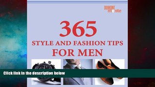 READ FREE FULL  365 Style and Fashion Tips for Men  READ Ebook Full Ebook Free