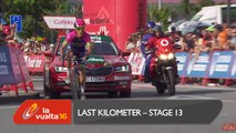 Last kilometer / Ultimo kilómetro - Etapa 13 - La Vuelta a España 2016