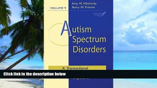 Big Deals  Autism Spectrum Disorders: A Transactional Developmental Perspective (Communication and