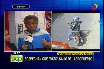 Callao: asaltan a familia que acababa de salir del aeropuerto