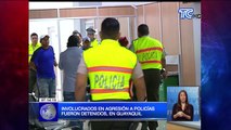 Involucrados en agresión a policías fueron detenidos en Guayaquil