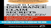 [PDF] Insurance Claim Secrets Revealed!: Take Control of Your Insurance Claims! Add Hundreds More