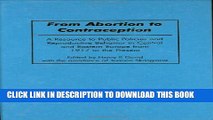 [PDF] From Abortion to Contraception: A Resource to Public Policies and Reproductive Behavior in