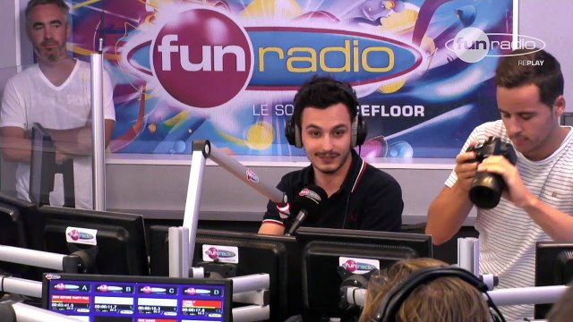 Feder en interview sur Fun Radio