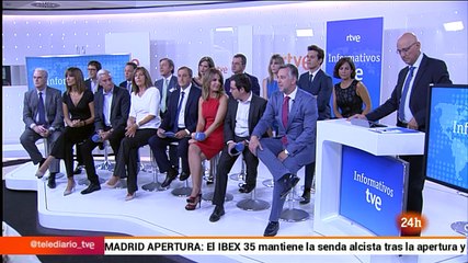 Presentación de la nueva temporada de los Informativos de TVE (1-9-2016) Parte 1/2
