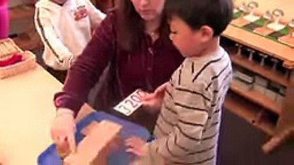 Montessori  Preschoolers Mathematics
